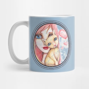 Kitten Selfie Mug